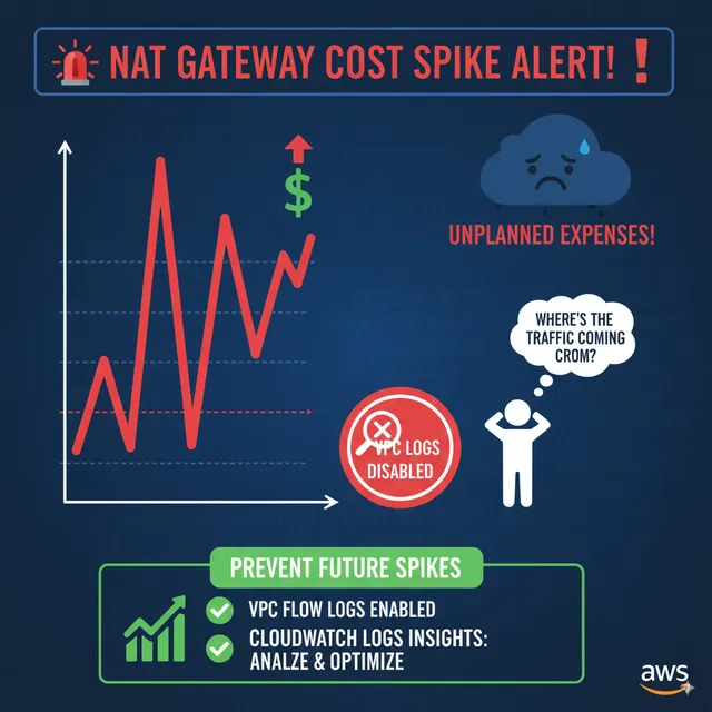 💸 When AWS NAT Gateway Costs Spike Out of Control (and How to Be Prepared)