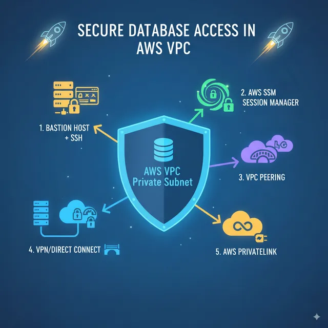 🚀 Ways to Access Your Database in a Private Subnet in AWS VPC