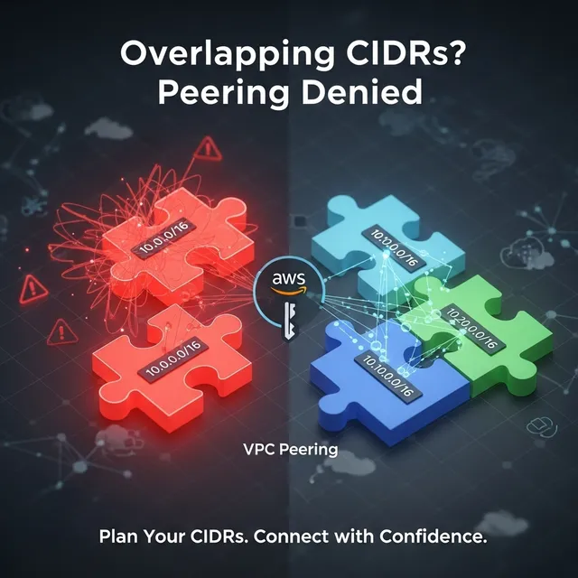 Stop Reusing the Same CIDR Everywhere: VPC Peering Will Bite You